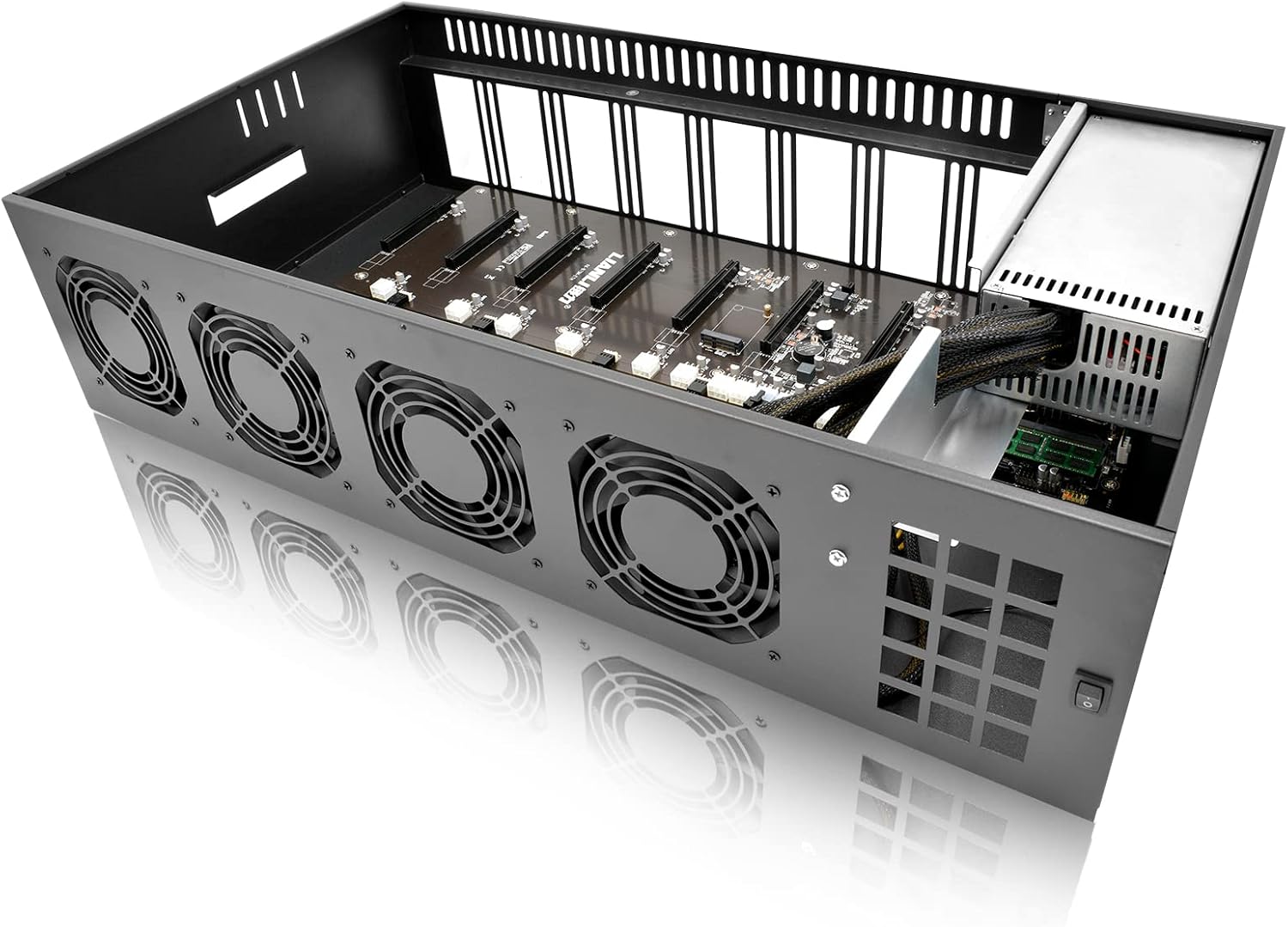 High-Performance GPU Mining Rig